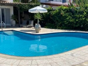 Booking page image depicting the pool area
